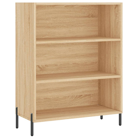 vidaxL Shelf Cabinet Sonoma Oak 69.5x32.5x90 cm Engineered Wood
