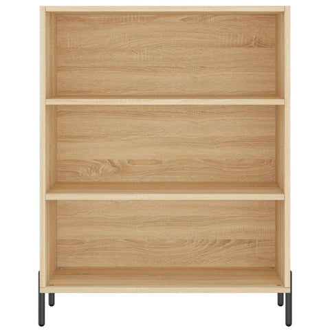 vidaxL Shelf Cabinet Sonoma Oak 69.5x32.5x90 cm Engineered Wood