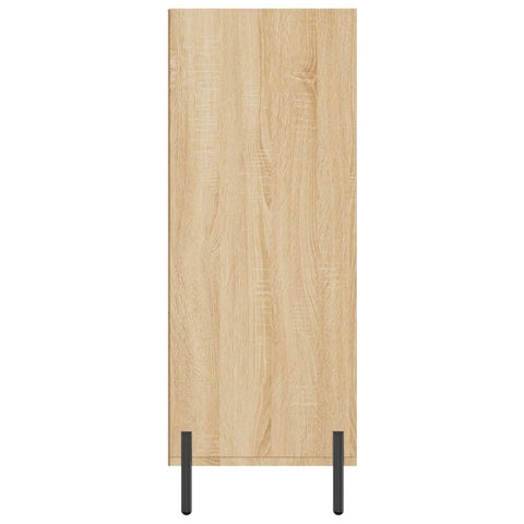 vidaxL Shelf Cabinet Sonoma Oak 69.5x32.5x90 cm Engineered Wood