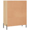 vidaxL Shelf Cabinet Sonoma Oak 69.5x32.5x90 cm Engineered Wood