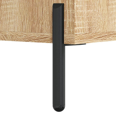 vidaxL Shelf Cabinet Sonoma Oak 69.5x32.5x90 cm Engineered Wood