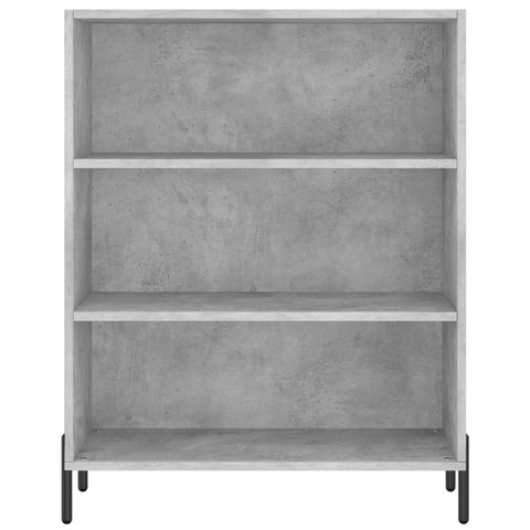 vidaxL Shelf Cabinet Concrete Grey 69.5x32.5x90 cm Engineered Wood