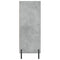 vidaxL Shelf Cabinet Concrete Grey 69.5x32.5x90 cm Engineered Wood