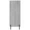 vidaxL Shelf Cabinet Grey Sonoma 69.5x32.5x90 cm Engineered Wood