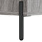 vidaxL Shelf Cabinet Grey Sonoma 69.5x32.5x90 cm Engineered Wood
