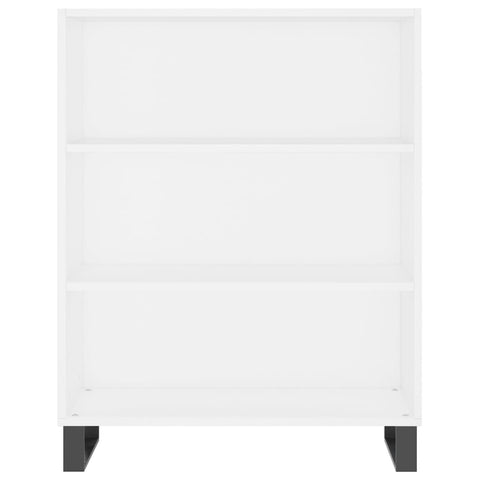 vidaxL Shelf Cabinet White 69.5x32.5x90 cm Engineered Wood