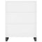 vidaxL Shelf Cabinet White 69.5x32.5x90 cm Engineered Wood