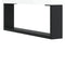 vidaxL Shelf Cabinet High Gloss White 69.5x32.5x90 cm Engineered Wood