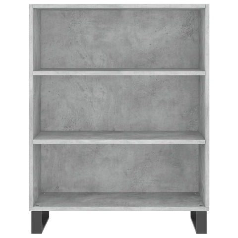 vidaxL Shelf Cabinet Concrete Grey 69.5x32.5x90 cm Engineered Wood