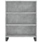 vidaxL Shelf Cabinet Concrete Grey 69.5x32.5x90 cm Engineered Wood