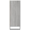 vidaxL Shelf Cabinet Grey Sonoma 69.5x32.5x90 cm Engineered Wood