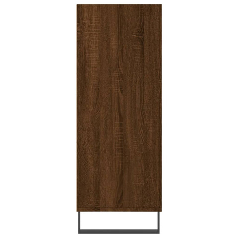vidaxL Shelf Cabinet Brown Oak 69.5x32.5x90 cm Engineered Wood