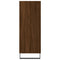 vidaxL Shelf Cabinet Brown Oak 69.5x32.5x90 cm Engineered Wood