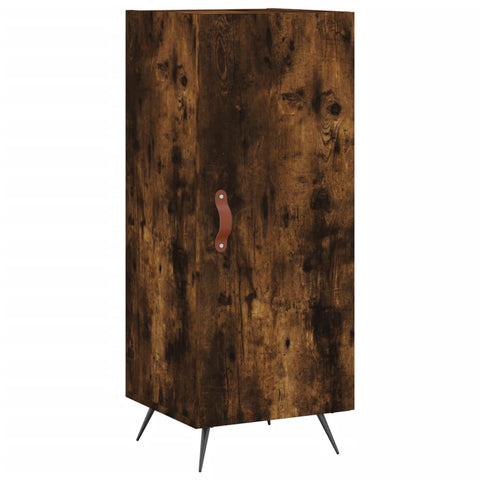 vidaXL Sideboard Smoked Oak 34.5x34x90 cm Engineered Wood