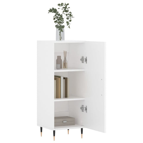 vidaXL Sideboard White 34.5x34x90 cm Engineered Wood