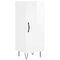 vidaXL Sideboard High Gloss White 34.5x34x90 cm Engineered Wood