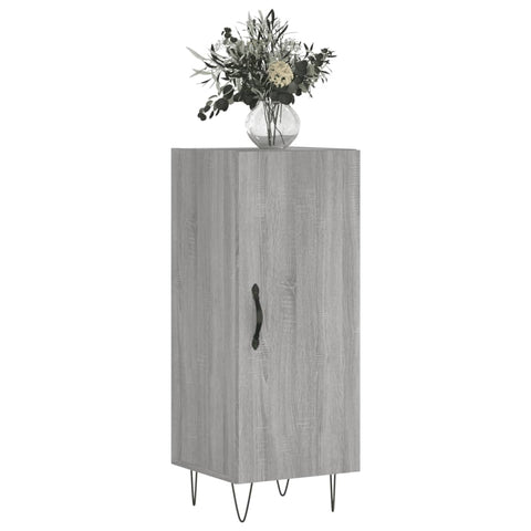 vidaXL Sideboard Grey Sonoma 34.5x34x90 cm Engineered Wood