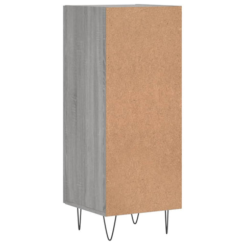 vidaXL Sideboard Grey Sonoma 34.5x34x90 cm Engineered Wood