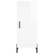 vidaXL Sideboard High Gloss White 34.5x34x90 cm Engineered Wood