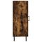 vidaXL Sideboard Smoked Oak 34.5x34x90 cm Engineered Wood