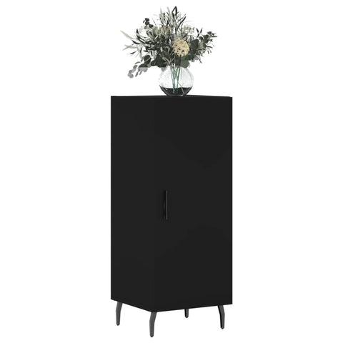 vidaXL Sideboard Black 34.5x34x90 cm Engineered Wood