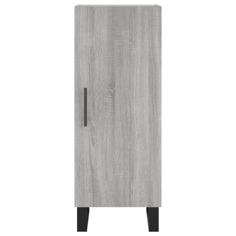 vidaXL Sideboard Grey Sonoma 34.5x34x90 cm Engineered Wood
