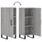 vidaXL Sideboard Grey Sonoma 34.5x34x90 cm Engineered Wood