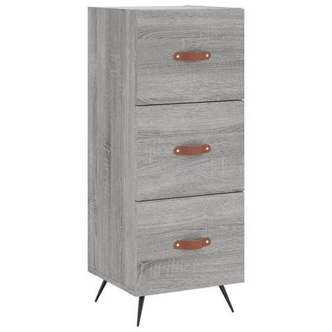 vidaXL Sideboard Grey Sonoma 34.5x34x90 cm Engineered Wood