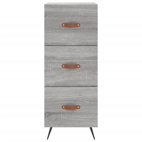 vidaXL Sideboard Grey Sonoma 34.5x34x90 cm Engineered Wood