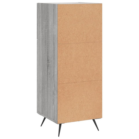 vidaXL Sideboard Grey Sonoma 34.5x34x90 cm Engineered Wood