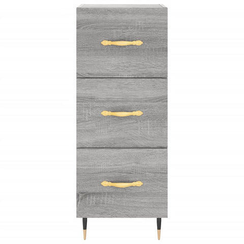 vidaXL Sideboard Grey Sonoma 34.5x34x90 cm Engineered Wood