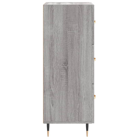 vidaXL Sideboard Grey Sonoma 34.5x34x90 cm Engineered Wood