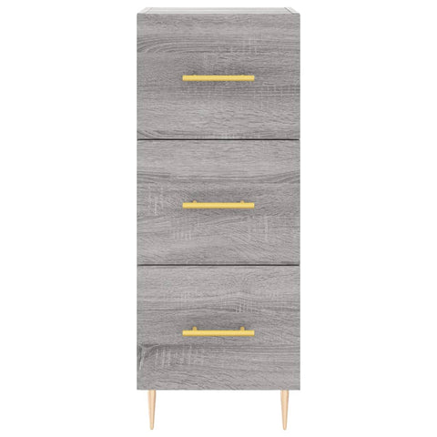 vidaXL Sideboard Grey Sonoma 34.5x34x90 cm Engineered Wood