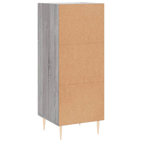 vidaXL Sideboard Grey Sonoma 34.5x34x90 cm Engineered Wood