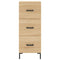 vidaXL Sideboard Sonoma Oak 34.5x34x90 cm Engineered Wood