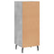 vidaXL Sideboard Concrete Grey 34.5x34x90 cm Engineered Wood