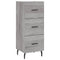 vidaXL Sideboard Grey Sonoma 34.5x34x90 cm Engineered Wood