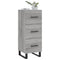 vidaXL Sideboard Grey Sonoma 34.5x34x90 cm Engineered Wood