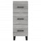 vidaXL Sideboard Grey Sonoma 34.5x34x90 cm Engineered Wood