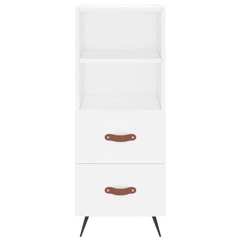 vidaXL Sideboard White 34.5x34x90 cm Engineered Wood