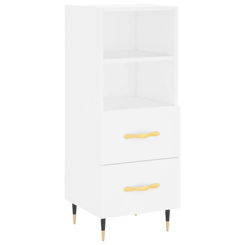 vidaXL Sideboard White 34.5x34x90 cm Engineered Wood