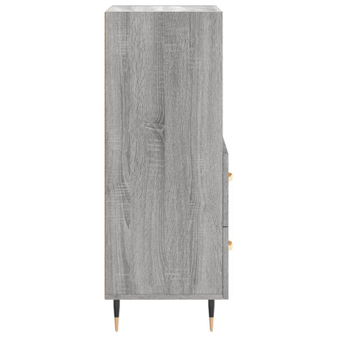 vidaXL Sideboard Grey Sonoma 34.5x34x90 cm Engineered Wood