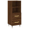 vidaXL Sideboard Brown Oak 34.5x34x90 cm Engineered Wood