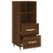 vidaXL Sideboard Brown Oak 34.5x34x90 cm Engineered Wood