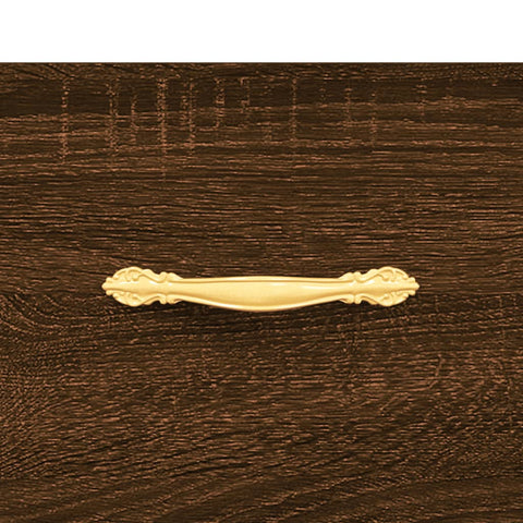 vidaXL Sideboard Brown Oak 34.5x34x90 cm Engineered Wood