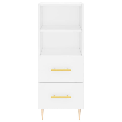 vidaXL Sideboard White 34.5x34x90 cm Engineered Wood