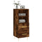 vidaXL Sideboard Smoked Oak 34.5x34x90 cm Engineered Wood