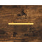 vidaXL Sideboard Smoked Oak 34.5x34x90 cm Engineered Wood