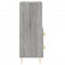 vidaXL Sideboard Grey Sonoma 34.5x34x90 cm Engineered Wood