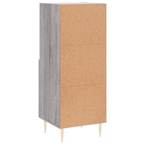 vidaXL Sideboard Grey Sonoma 34.5x34x90 cm Engineered Wood